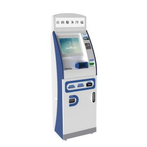 Buy cheap 19in interactive self service kiosk for bank,mall,hospital from wholesalers
