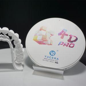 New Design YUCERA 98*14mm 4d Multilayer Zirconium Dental Zirconia Disc for Cad