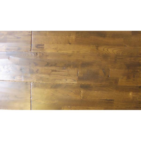 Buy cheap Acacia Solid 3-strips, hand-scraped,distressed,UV lacquer from wholesalers