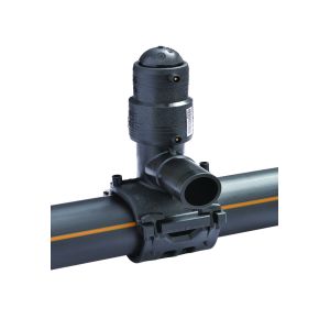 Buy cheap SDR11 PE DN63-DN315 Electrofusion Tapping Saddle Polyethylene Pipe Fittings from wholesalers