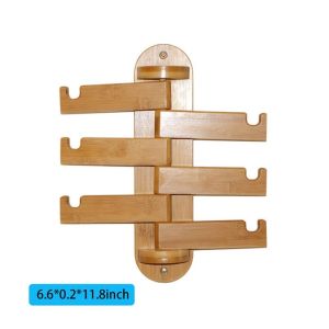 Buy cheap Customized Clothing Towel Rack Bamboo Hanger With Hooks from wholesalers