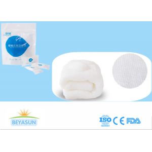 Buy cheap Compressed Disposable Hand Towels For Bathroom / Instant Wet Towel Coin Tissue product