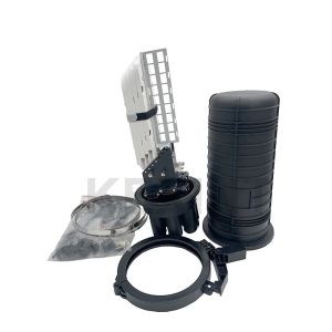 Buy cheap KEXINT 96 Core With Adapter Bracket And 4 Splice Trays Fiber Optic Dome Type Splice Closure from wholesalers