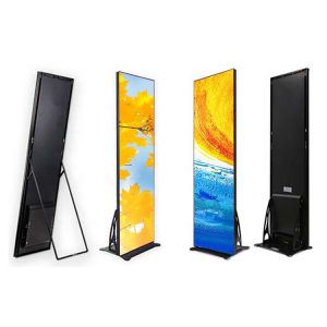 Buy cheap Wifi 4G led poster video display for Retail Store Remote Control P2 P2.5 HD Full Color Mirror from wholesalers
