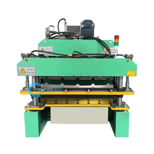 Buy cheap YX840&836 Steel Profile Double Layer Roofing Color Sheet Roll Forming Machine from wholesalers