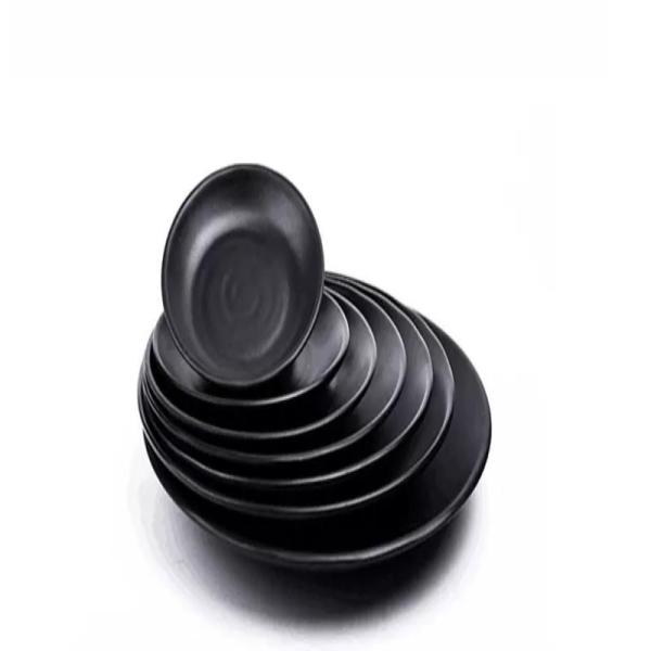 Buy cheap Tasteless Melamine Soup Bowl Matte Black Series For Restaurants from wholesalers