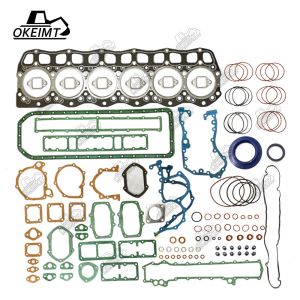 Buy cheap Engine Overhaul Gasket Kit Mitsubishi 6D15 6D15T With Cylinder Head Gasket from wholesalers
