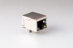 Buy cheap Surface Mount Network Magnetic RJ45 Jack , RJ45 Modular Plug Connector from wholesalers
