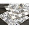 Buy cheap 300x300mm Scratch-Resistant encaustic Ceramic Rustic Tile For Living Room And Durable Wall Tiles For Bedroom White And Black from wholesalers