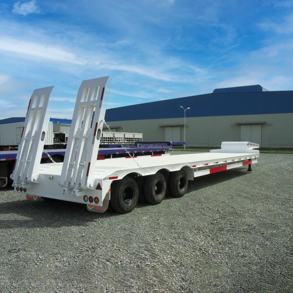 Fixed Gooseneck FGN Low Bed Semi Trailer 60 Ton