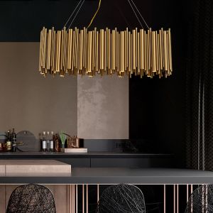 Buy cheap LEDG9 Kitchen Modern Stainless Steel Chandelier 100lm/W from wholesalers