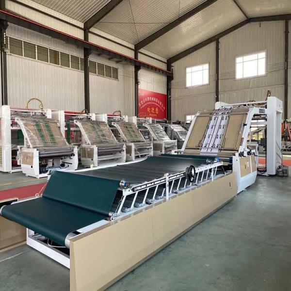 Quality Flute Laminating Machine 200m/Min 1200mm Max Unwinding Diameter 800mm for sale