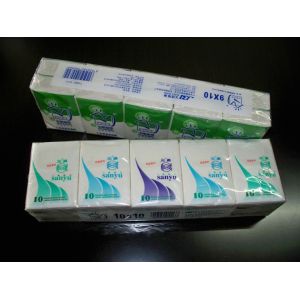 Buy cheap Premium  Embossed Pocket Tissue Packs 10 sheets of Virgin Wood Pulp from wholesalers