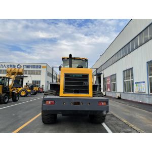 4 Wheel Moving Backhoe Loader Type Avant Tractor Data 3.6 Ton Electric Wheel