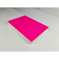 Buy cheap High Hardness Rose Red Coloured Foam Sheet Customized Poster Boards product