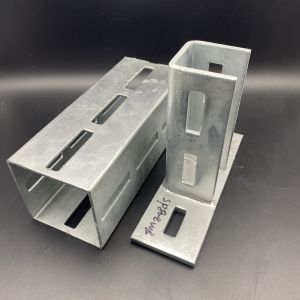 Buy cheap Modular Profile 120x100x4mm Electrical Galvanized Square Channel from wholesalers