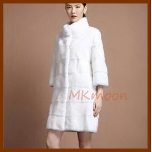 Mink fur coat -C101#