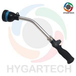 Buy cheap Thumb Control Metal Extended 8-function Sprayer With 20cm Metal Extended Tube Bent 35 Degree With 3/4 Female X Male Thread from wholesalers