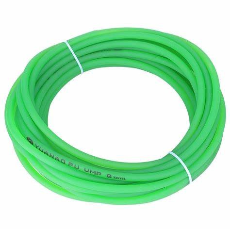 Buy cheap Green PU Transmission Polyurethane Round Belt 8mm 6mm Diameter from wholesalers