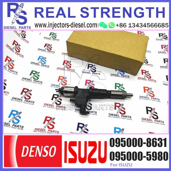 Quality Diesel engine Common Rail Fuel Injector 095000-8630 095000-8631 095000-8632 095000-8633 for ISUZ-U 8-98139816-0 8-981398 for sale