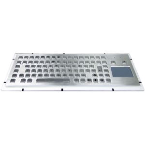 Buy cheap Rugged Stainless Steel Industrial Keyboard With Mouse Touchpad from wholesalers