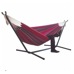 Buy cheap Stainless Steel Canvas Folding Hammock With Stand 200kg Weight Capacity from wholesalers