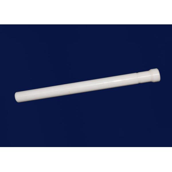 Quality Polished Machinable Ceramic Rod , Porcelain High Temperature Stirring Rod for sale