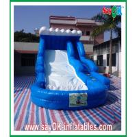 Buy cheap Inflatable Slip And Slide With Pool Enviromentally-Friendly Blue Ocean product
