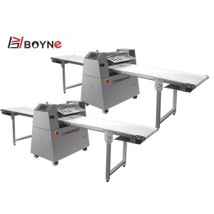 Buy cheap Continuous Shape Stainless Steel Cutting Machine For Bakery from wholesalers