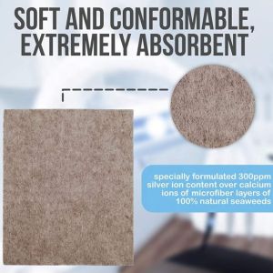 Chinese supplier soft Bacteriostatic Silver Calcium Alginate Dressing