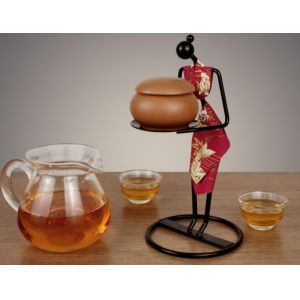 Buy cheap Creative Characters Chinese Etiquette Tea Holder for Home Decoration from wholesalers