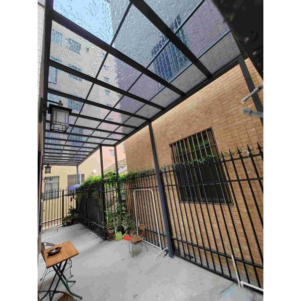 Buy cheap Polycarbonate Custom Waterproof Garden Canopy Easy Assembly Rust Resistant from wholesalers