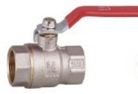 China Chromed Brass 3/4 Inch F/F Ball Valve Max 16 Bar on sale