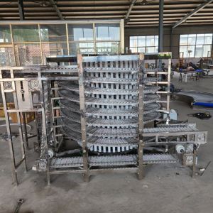 Buy cheap Flexible Cooling Tower Conveyor Spiral Conveyor Lifting Tower from wholesalers