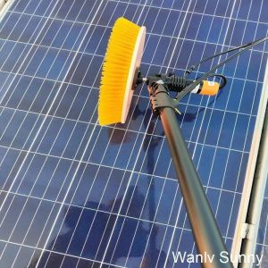 Buy cheap Micro-Gear Rotation Solar Panel Cleaning Brush with Single Head Spin Design 1 Samples from wholesalers
