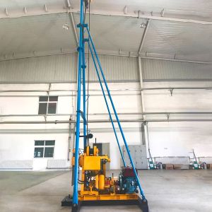 XY-1 Hydraulic Core Drilling Rig /Depth 100m/Portable Spindle Type Diesel