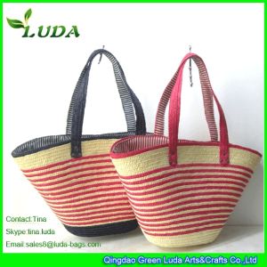 Buy cheap LUDA Wheat Straw Bags Colorful Straw Totes from wholesalers