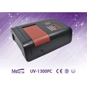 Buy cheap Sunset Yellow Ultraviolet Visible Spectrophotometer Double Beam With USB Interface from wholesalers