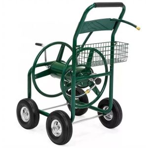 Buy cheap Customized Four-wheel Garden Hose Reel Cart for Expanding Hose Industrial Durability from wholesalers
