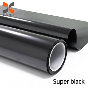Buy cheap Self Adhesive Building Glass Film Residential Window Tinting Building Window Insulation Solar Film One Way Black Tint from wholesalers
