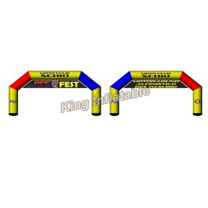 Buy cheap 10m*5m Mix Color Large PVC Custom Inflatable Arch / Inflatable Advertising from wholesalers