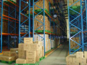 China Pallet Weight 2200 LBS X Two Pallets Per Level Selective Pallet Racks In  Bulk Rack Warehouse on sale