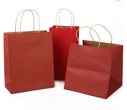 Quality Biodegradable 16x6x12 Inches Foldable Paper Bag for sale
