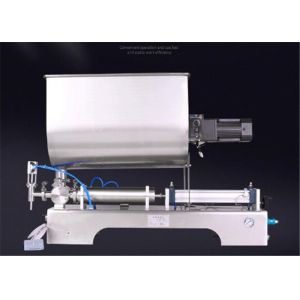 Buy cheap Granules 80L Sauce Pouch Filling Machine Paste With Mixing Hopper from wholesalers