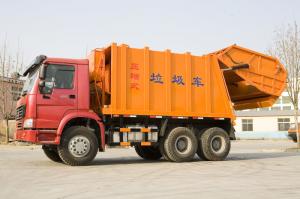 Buy cheap 15 - 16CBM LHD 4X2 Garbage Compactor Truck With High Pressure System ZZ1167M4611 from wholesalers