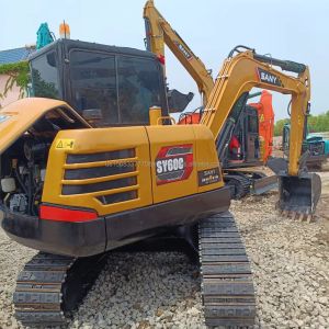 Buy cheap Used Sany Excavator 7Ton with Original Hydraulic Cylinder 0.28M³ Bucket Capacity from wholesalers