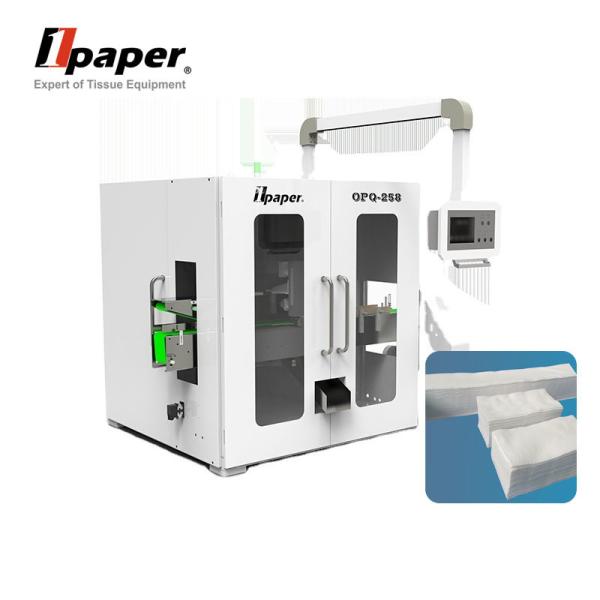 Buy cheap Fully automatic V-fold drawing facial tissue paper making machine with CE certificate from wholesalers