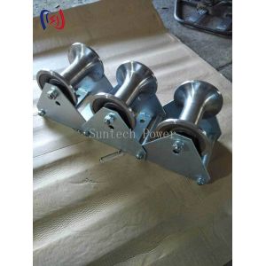 Buy cheap Cable Pithead Roller SH130S 10KN Load for Cable Pulling from wholesalers