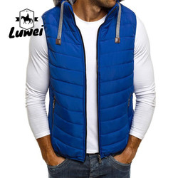 High Quality Custom Winter Windproof Sleeveless Utility Waistcoat Mens Fleece