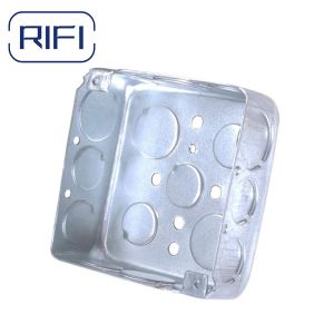 EMT Conduit Fittings 2 Gang 5X5 Handy Box Metal Electrical Box Wire Box